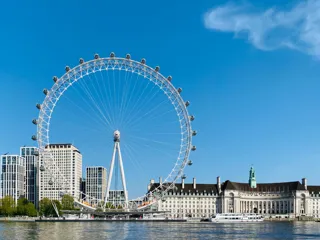 London Eye sett fra elven 