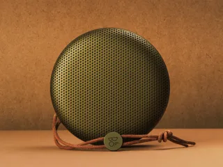 Grønn trådløs høyttaler fra Bang Olufsen